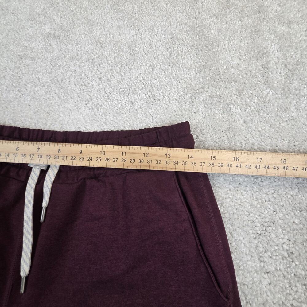 Vuori Performance Jogger Womens Small Burgundy Heather DreamKnit VW303 - Picture 5 of 10
